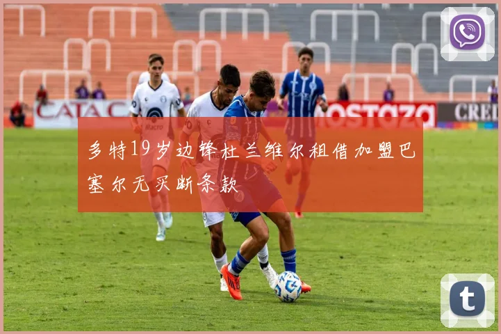 多特19岁边锋杜兰维尔租借加盟巴塞尔无买断条款