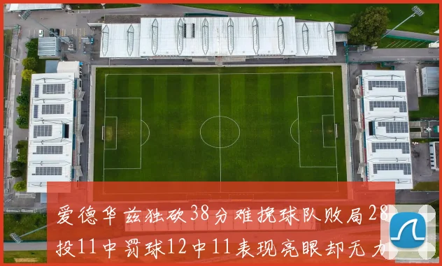 爱德华兹独砍38分难挽球队败局28投11中罚球12中11表现亮眼却无力回天